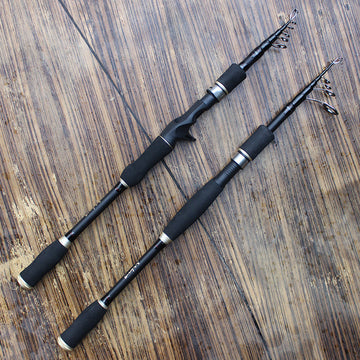 Carbon Fiber Fishing Rod Portable Superhard Telescopic Fishing Rod Fishing Tools